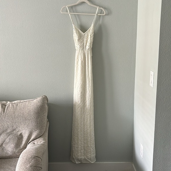 Show Me Your Mumu Gala Gown in White Beaded NWT - Picture 3 of 10